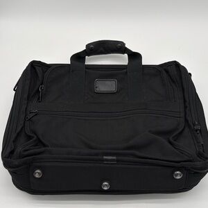 Tumi Black Laptop Travel Work Case 16x12